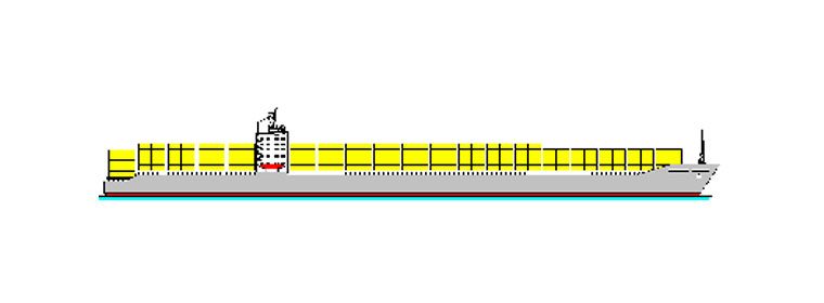 Контейнеровозы вместимостью более 6000 TEU Контейнеровозы вместимостью более 6000 TEU