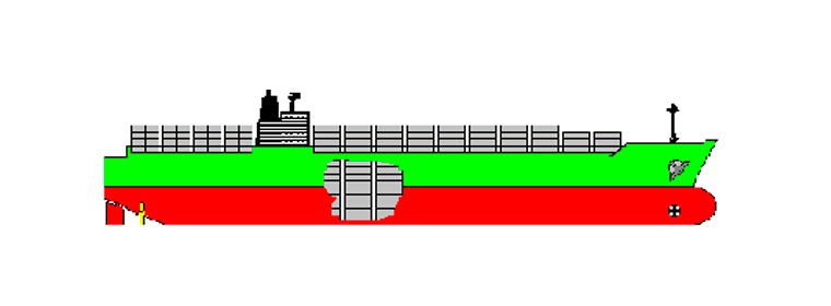 Турбинный контейнеровоз Bremen Express Судно Bremen Express